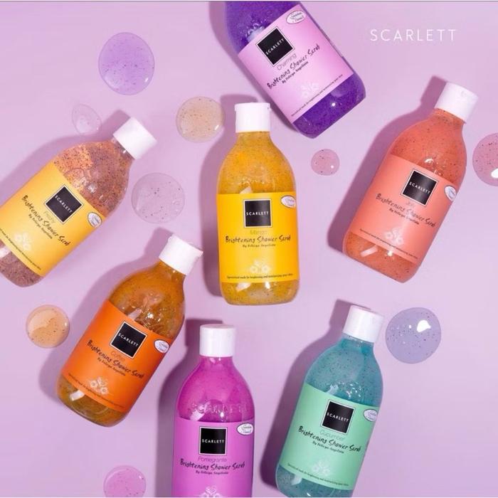 SCARLET WHITENING SHOWER-BODY SCRUB / SCARLETT SHOWER SCRUB BY FELICYA / SCARLETT SHOWER SCRUB
