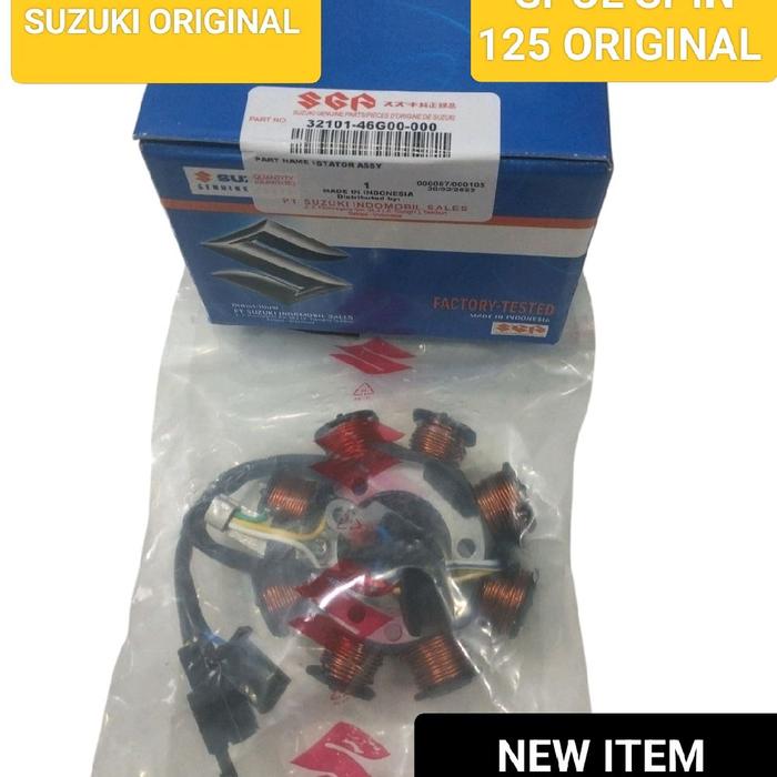 STATOR SPUL KOMPLIT ASSY SUZUKI SPIN 125 ORIGINAL Motorcycle
