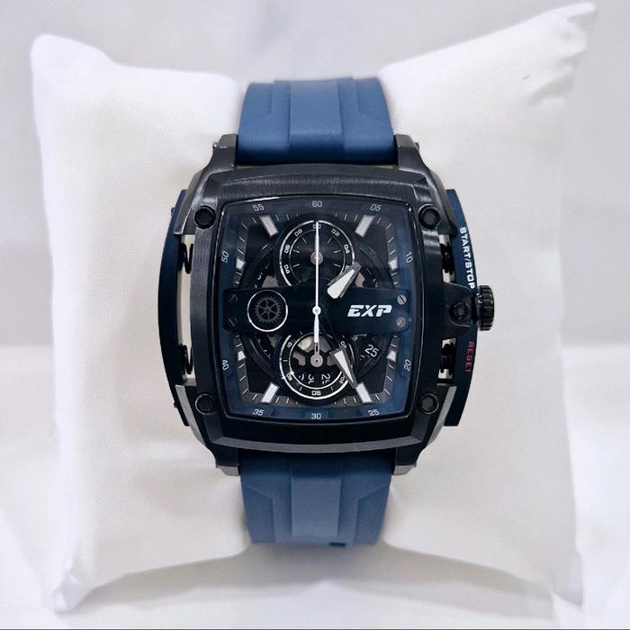 Expedition 3008 tali rubber jam tangan cowok original