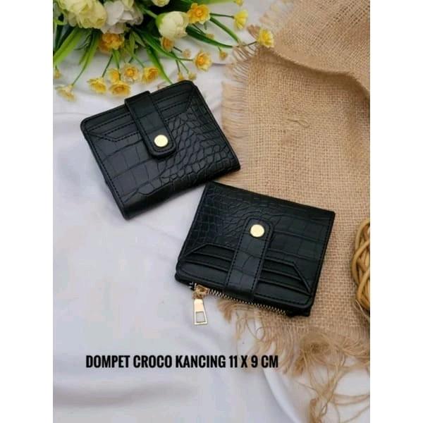 *READY STOK* DOMPET CHOCO Dompet Lipat Croco Dompet Wanita Slot Kartu goyard mini tas alma