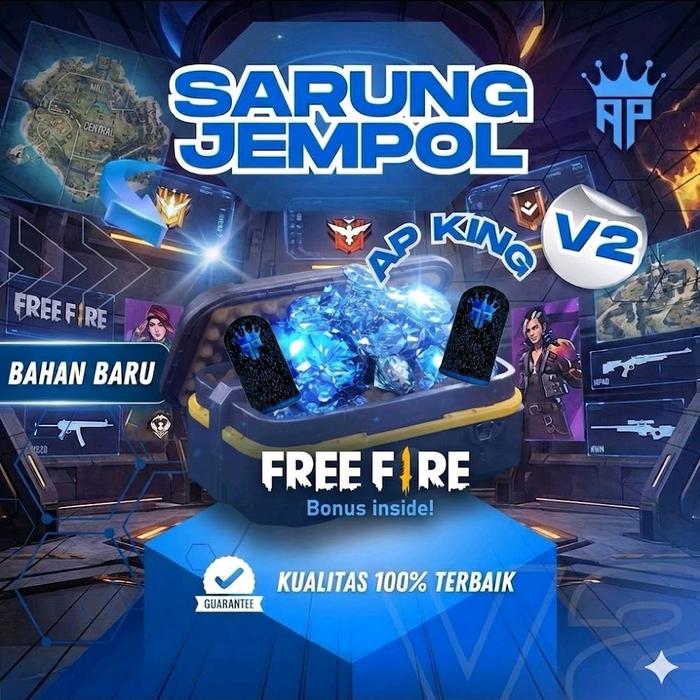 Sarung Jempol Gaming p4 +++1000 diamond Reffectiv Aksesoris Game Free Fire-Mobile Legends