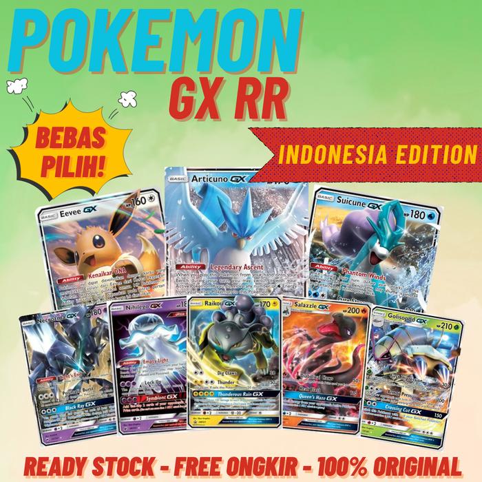 PILIH! Indonesia GX RR Pokemon TCG Indonesia