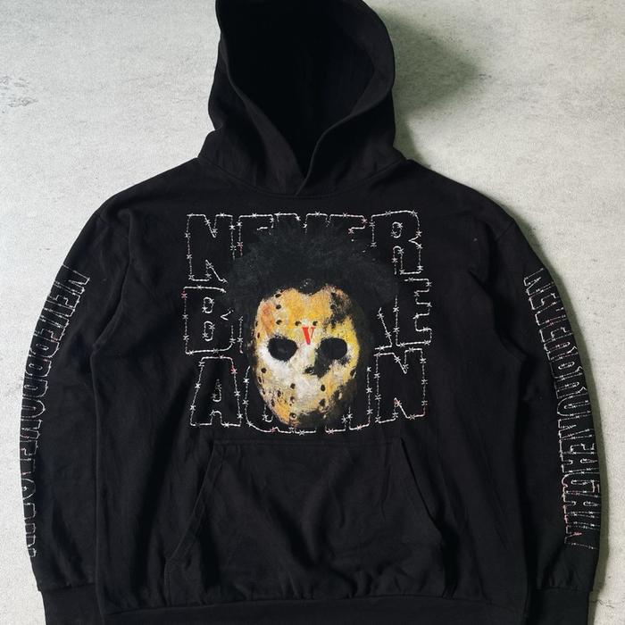 Rare Vlone x Never Broke Again Haunted Hoodie authentic original