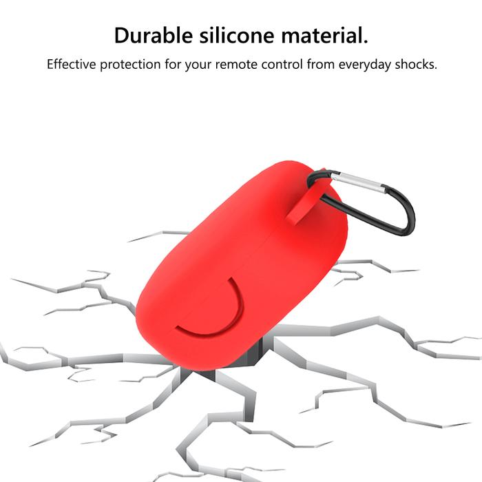 Silicone Earphone Cover Case with Hook Soft Earphone Cases Solid
