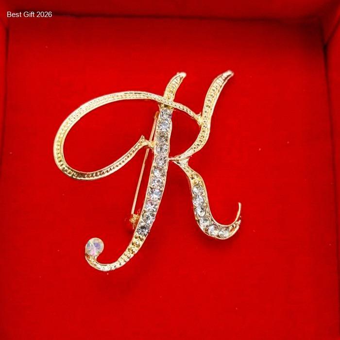 New arrival Aiss bros bross pin IMPORT huruf K PREMIUM elegan cantik kokoh mewah | best seller