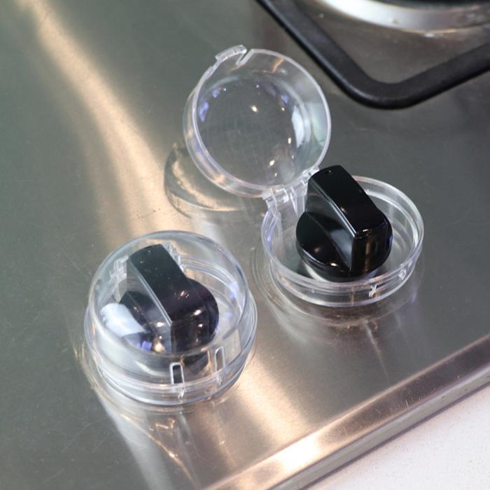 Cover Pelindung Knob Kompor Gas Transparant Pengaman Knob Universal