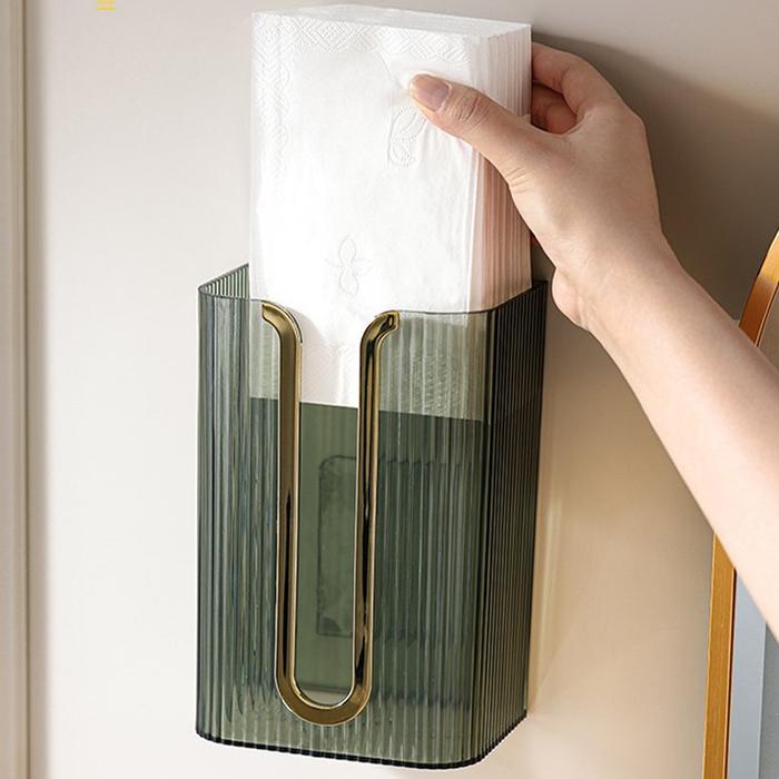 Tissue Box Wall Mounted Tissue box Clear Acrylic Wall Mounted Tissue