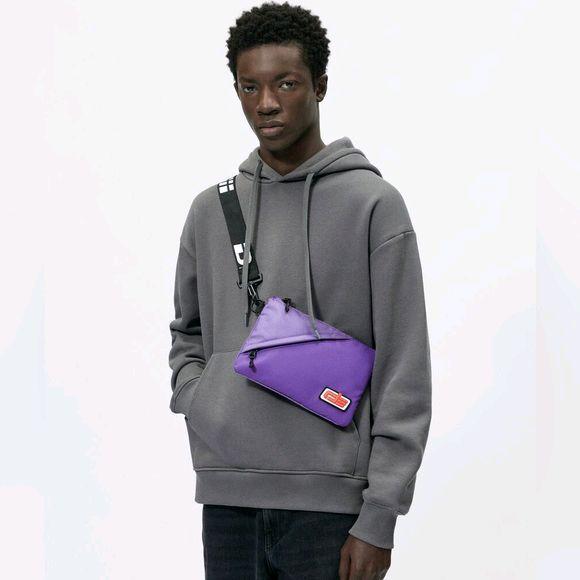 Zara Man Purple Sports Bag