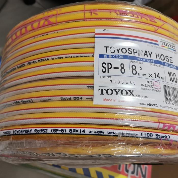selang angin kompresor toyox 8,5x14 kuning toyospray Toyox selang