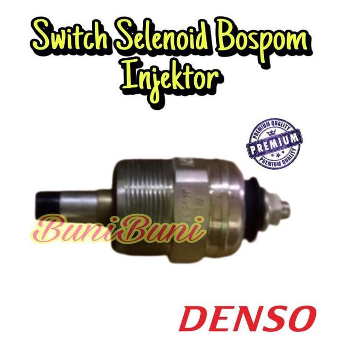 Switch Selenoid Bospom Injektor Panther / Elf / Kijang / L 300 Diesel Disel 12V & 24V Denso T1