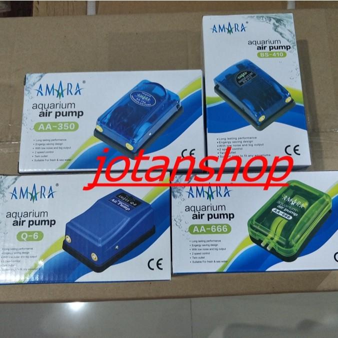 mesin aerator aquarium amara 2 lubang lobang pompa aerator gelembung udara aquascape
