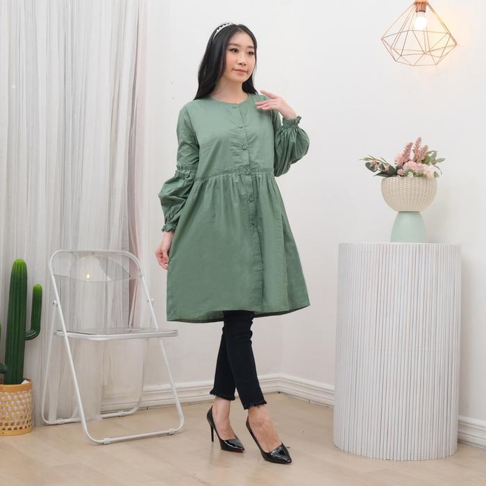 Tunik Cotton Paris | Kerah Shanghai | Brand Guangzhou Fashion | 301