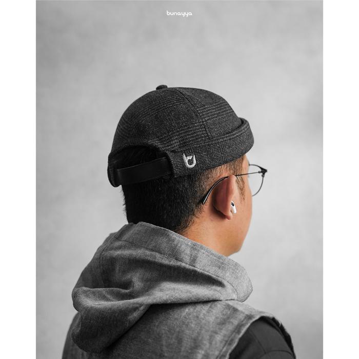 Mikihat Bunayya Sunnah Clothing l Topi Peci Hijrah Miki Hat Kupluk Bunaya Premium UAS Pria Dewasa