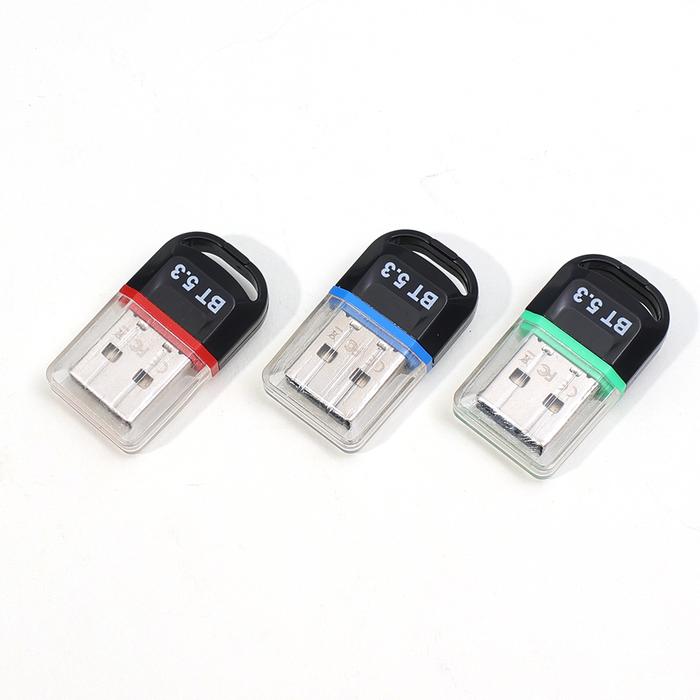 Adaptor USB Bluetooth 5.3, penerima USB Bluetooth mendukung komputer