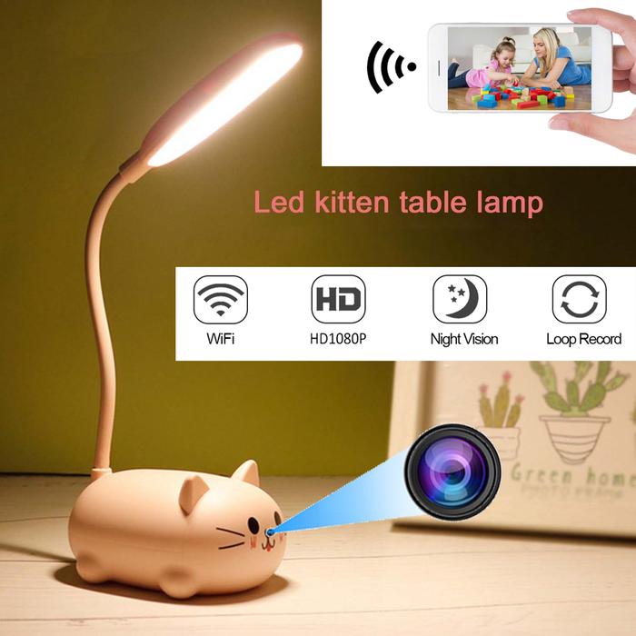 Kamera Mini Wifi, kamera IP P2P Mini 1080P nirkabel portabel Sensor