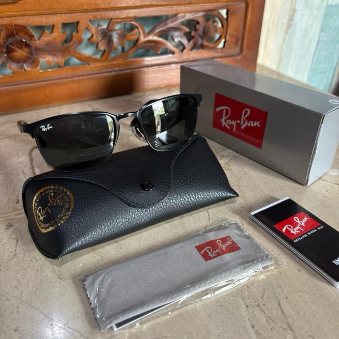 Kacamata klasik rayban Rb 3508 sz 56 full black