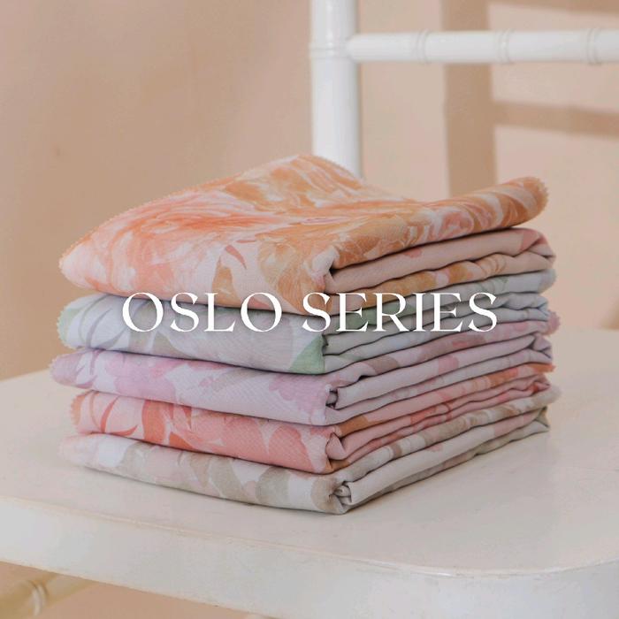 Hijab Segi empat motif oslo terbaru