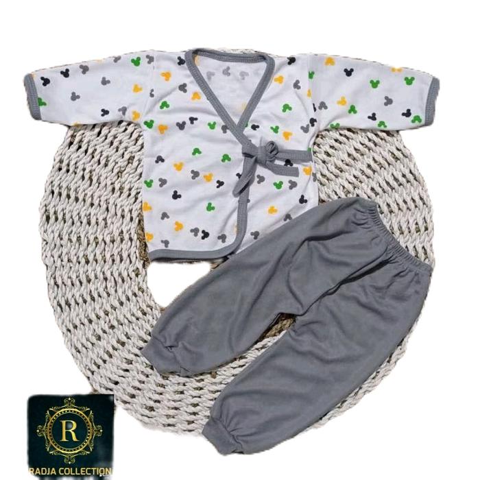 setelan kimono bayi baru lahir terbaru / baju bayi lucu kimono / promo setelan kimono bayi
