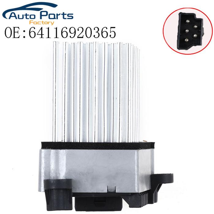 New Blower Motor Resistor AC Heater Fan For BMW E39 E53 E83 E46 E36