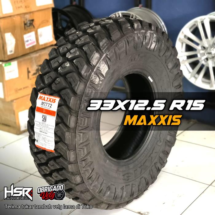 Ban MT 33 12.5 R15 Maxxis MT772 RAZR Ring 15 33x12,5 Siap Kirim