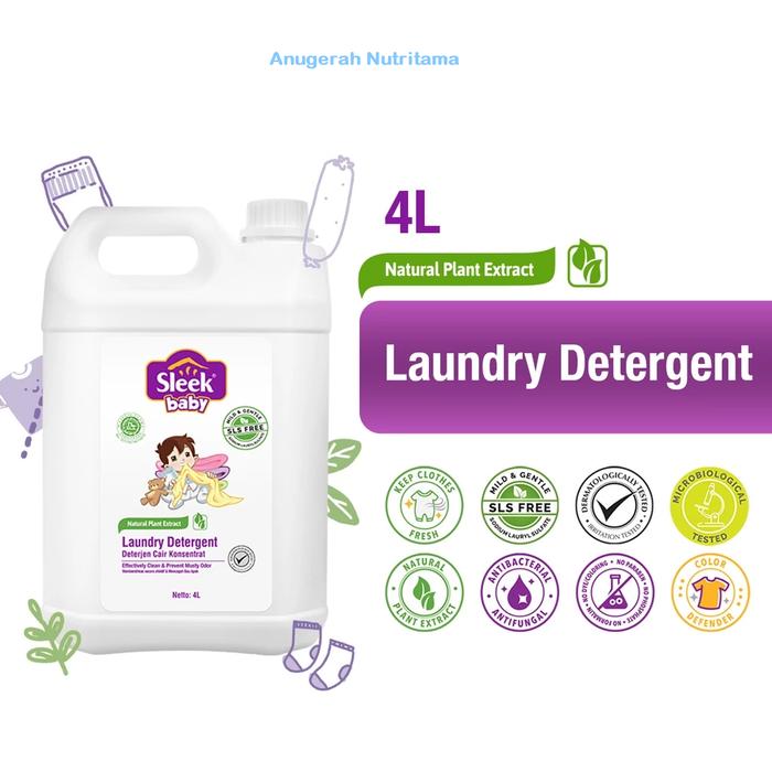 Sleek Baby Laundry 4L / Detergent Cair