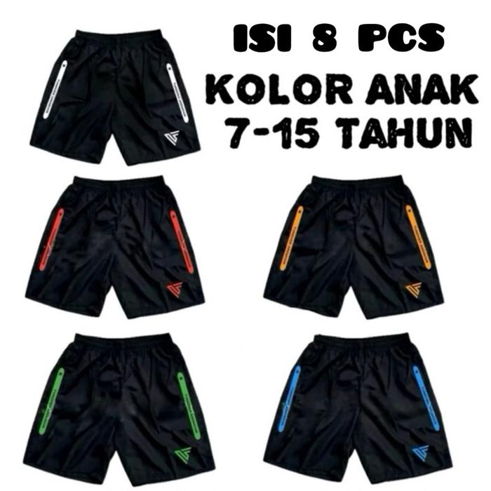 BOXER ANAK ISI 8 PCS ANDER AMOR UMUR 7-15 TH BAHAN LOTTO NYAMAN UNTUK SANTAI LIBURAN OLAHRAGA