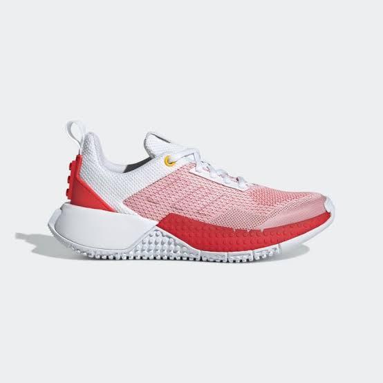 sale Sepatu Adidas LEGO Sport Pro Junior White Red Kids shoes Original