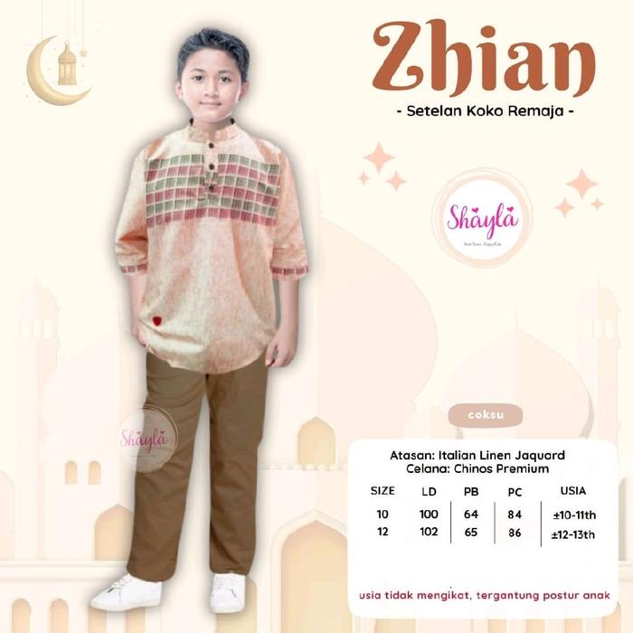 SETELAN KOKO REMAJA ZHIAN BY SHAYLA