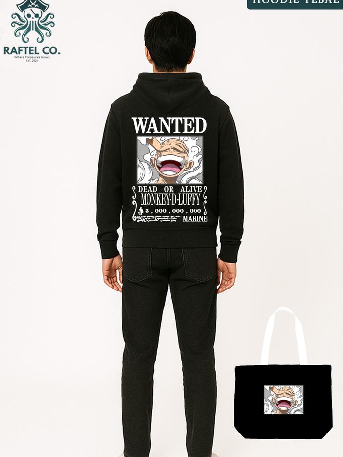 RAFTELCO - HOODIE ONE PIECE - HOODIE BOUNTY LUFFY - HOODIE LUFFY - JAKET ONE PIECE - JAKET BOUNTY LU