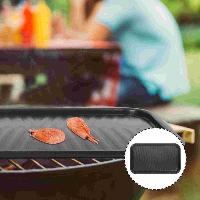 Nonstick Skillet Frying Pan Fish Grill Basket Korean Bbq Grill Pan
