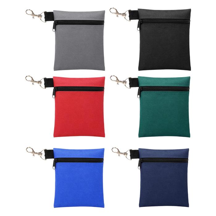 Golf Pocket Portable Container Case Golf Tee Holder Pouch Golf Ball