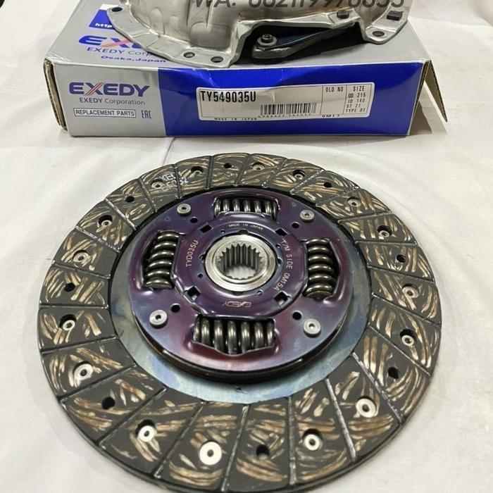 Kampas Kopling SET Corolla Great/Soluna/Altis/ Corolla Twincam 1.6