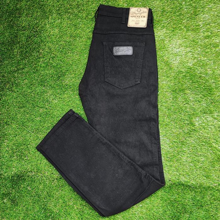 Wrangler LONG PANTS Slim SPENCER 10A21 - BLACK