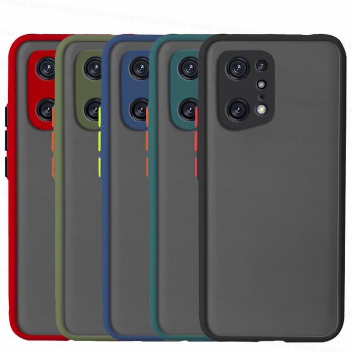 Matte PC Cover For OPPO Find X5 Pro Case OPPO Find X3 X5 Pro X5 Lite