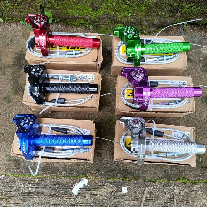 GAS SPONTAN ACERBIS V2 FULL CNC GAS SPONTAN ROLLER V2 ACERBIS RACING MURAH