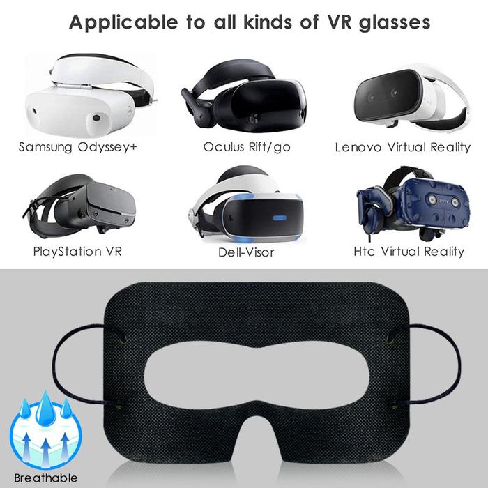 VR Disposable Eye Mask for Oculus Quest 2 Sweat Breathable Eye Mask