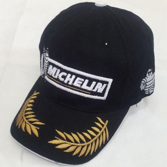 TOPI KANVAS RACING MICHELIN FULL BORDIR ORIGINAL PREMIUM