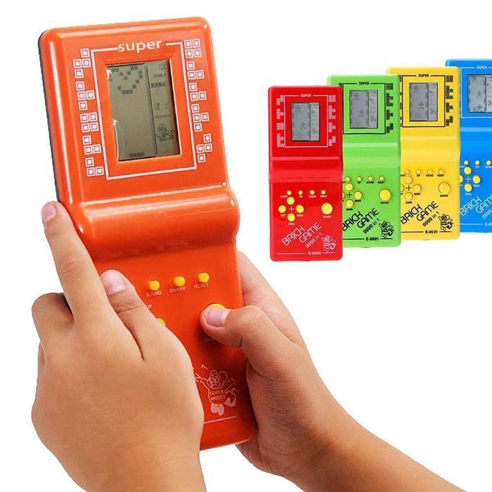 ATT - Brick Game TETRIS Mainan Anak Murah Meriah GIMBOT Permainan Konsol Jadul Gameboy Classic 999in