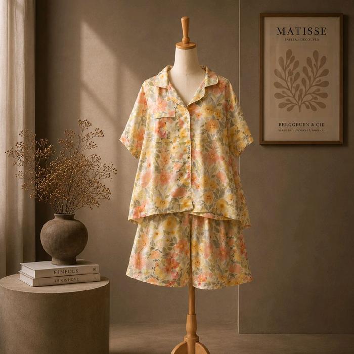 ONESET PIYAMA RAYON LUNA ALLSIZE LD 120 RAYON PREMIUM ALLSIZE