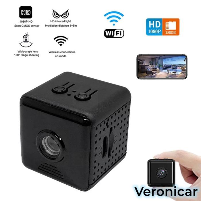 Kamera Mini CCTV Wifi Camera Mini Spy Cam Tersembunyi Kamera Pengintai Mini CCTV Baterai/ Camera 108