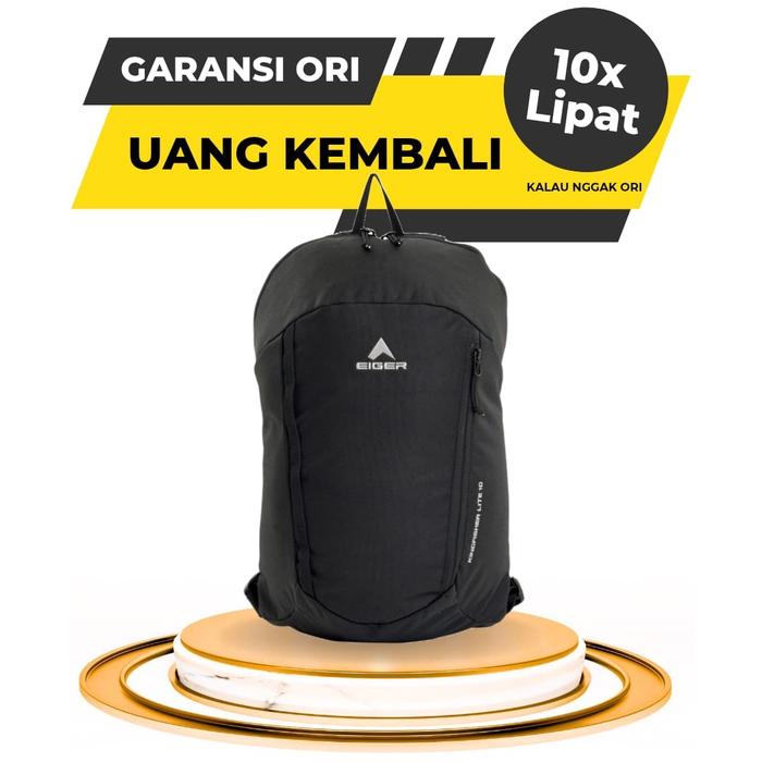 Tas Ransel Daypack Backpack Eiger Kingfisher Lite 10L Tas Punggung Pria Cowok Cowo Original Ori