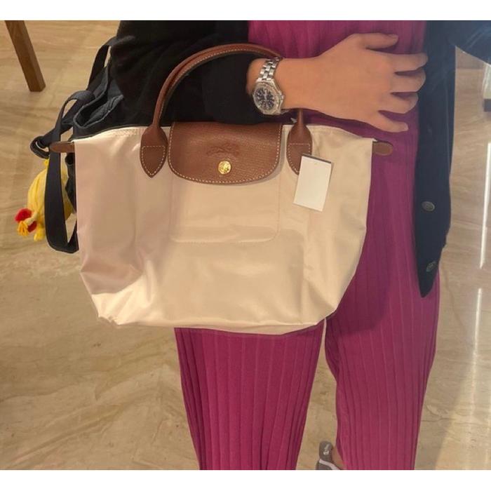 Termurah !! Tas Wanita Longchamp Cuir Original Elegan Hitam