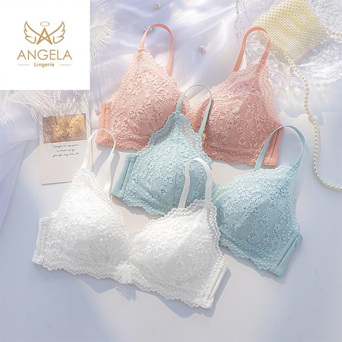 Bra BH Set Tanpa Kawat Celana Dalam Wanita Bikini Sport Beha Lingerie Korea Fashion Bralette Remaja