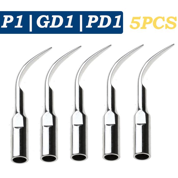 5Pcs Dental Ultrasonic Scaler Tip Endodontics Fit for Satelec