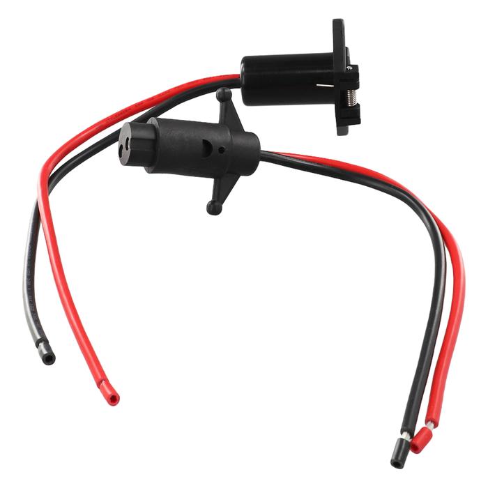 Parts Motor Connectors Safe Trolling Versatility 12V 14365-6 14366-6 2-Wire Easy Installation Durabl