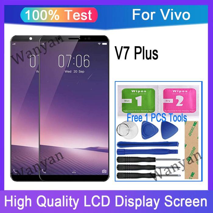 5.99" inch Original For Vivo V7+ V7 Plus 1716 1850 LCD Display Touch