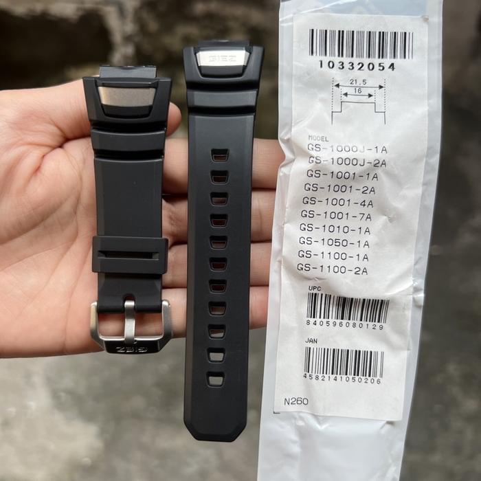 STOK TERBATAS !!!! STRAP TALI JAM TANGAN CASIO G-SHOCK ORIGINAL GS-1000J GS-1001 GS 1000J TERJANGKAU