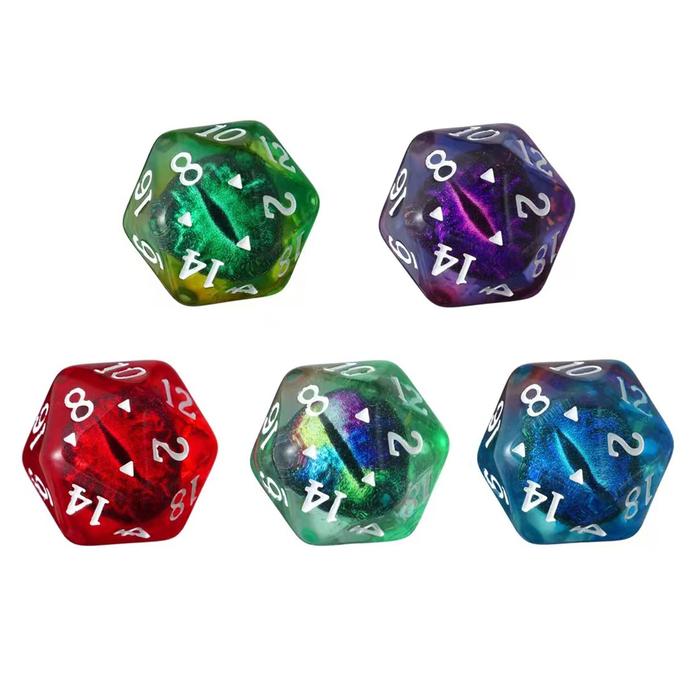 Crystal Transparent 20 Sided Polyhedral Various Shapes Sculpture