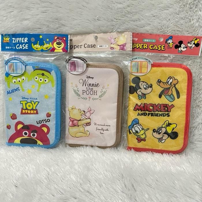 Zipper case/disney zipper case/dompet HP/dompet serbaguna/dompet kartu/dompet credit card/disney stu
