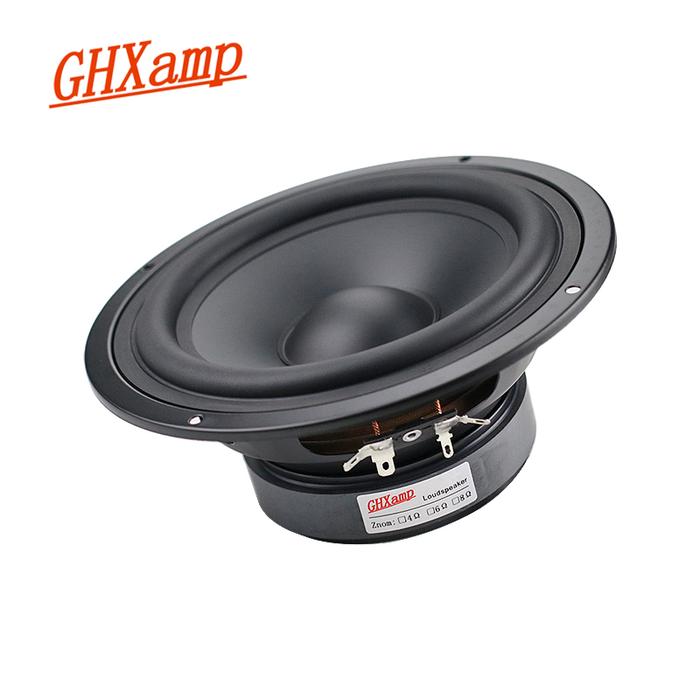 GHXAMP 6.5 INCH 178mm Woofer Bass Midrange Speaker Units HIFI Desktop